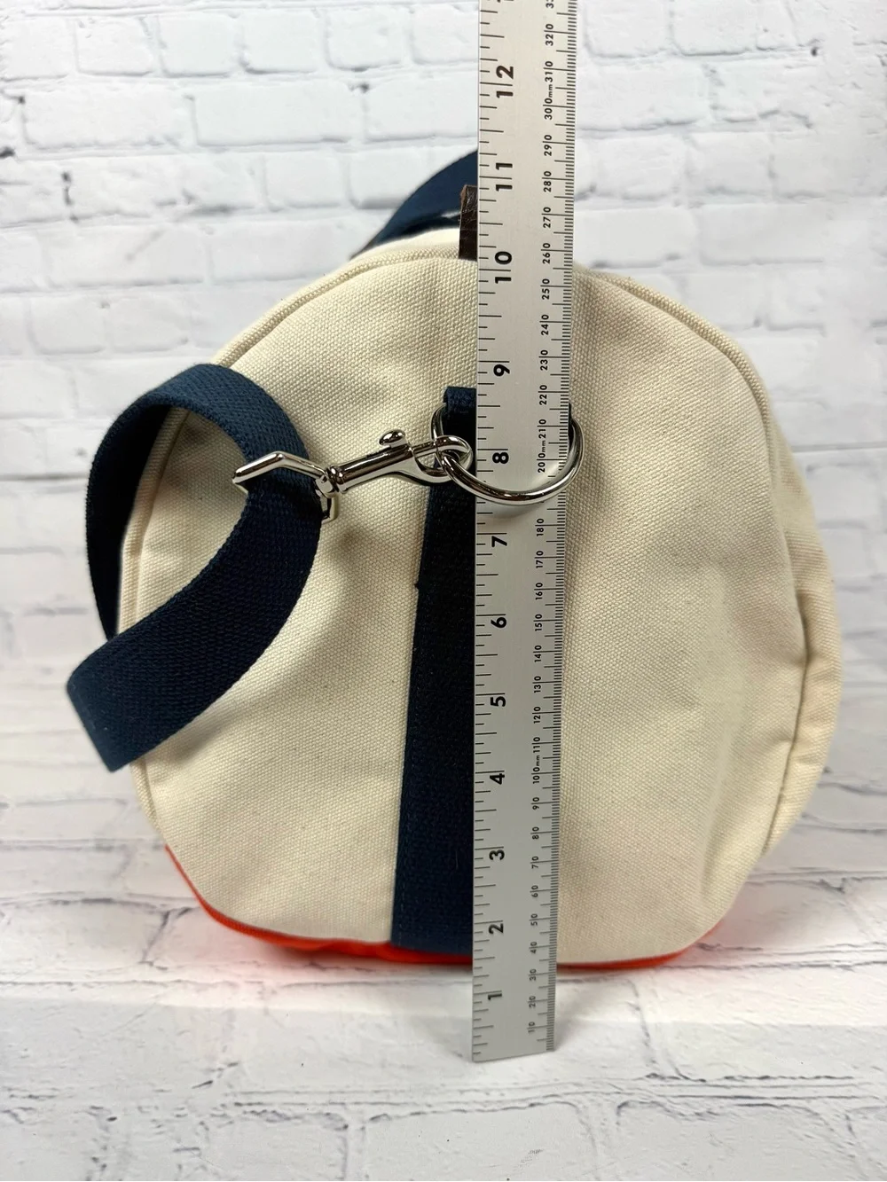 New Jack and Mulligan Kennedy Duffel Bag Leather Patch branded